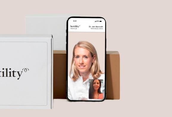 A Private Gynaecologist on a Hertility video call