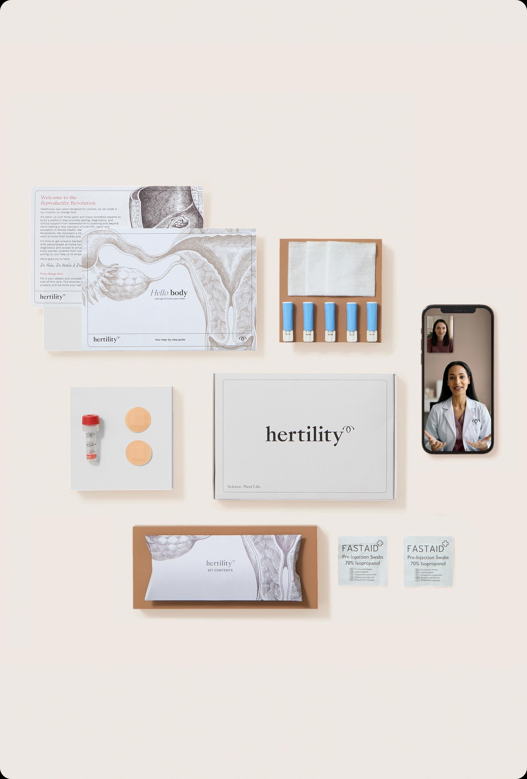 Hertility diagnostic products