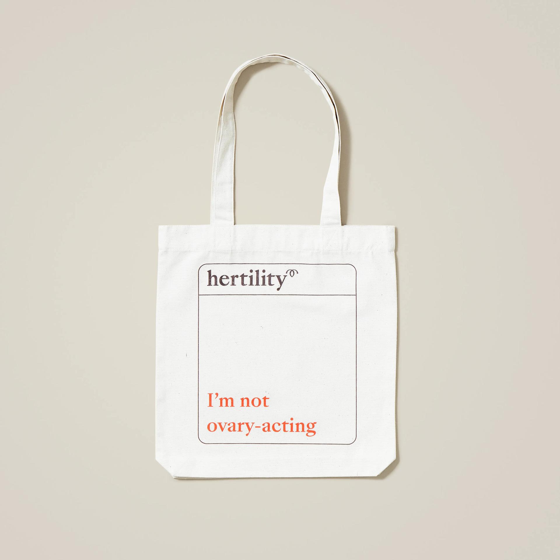 Hertility Tote Bag