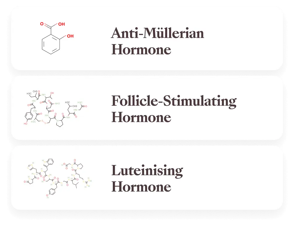 We’ll create a personalised hormone panel for you